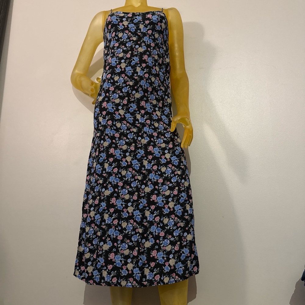 Mango Floral Sleeveless Maxi Dress - Picture 1 of 5